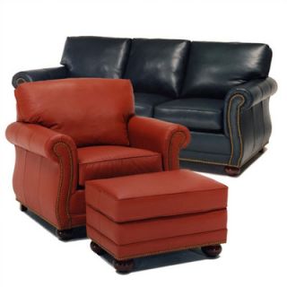 Distinction Leather Manchester Leather Sofa and Chair Set