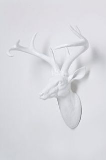 white deer head by i love retro