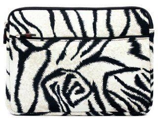Tiger Universal Neoprene Sleeve Pouch with Front Zipper Pocket [Glove Series] for Huawei Mediapad S7 301W Tablet + EnvyDeal Velcro Cord Tie Electronics
