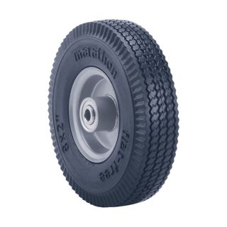 Marathon Tires Flat-Free Lawn Mower Tire — 1/2in. Bore, 8in. x 2in.  Flat Free Lawn Mower Wheels