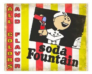 50's Soda Fountain Sign Restaurant deli diner display Vintage Retro Plaque 289  Other Products  