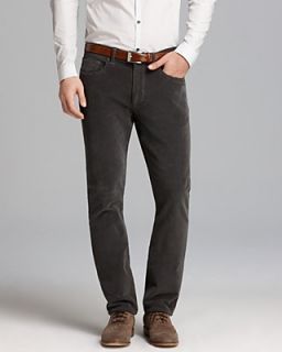 Elie Tahari Cords   Duncan Straight Fit in Mountain Grey's