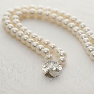 two strand freshwater pearl necklace by m by margaret quon