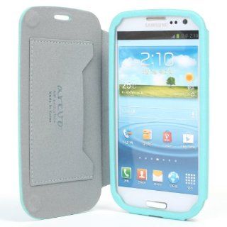 Slim PU Leather Case with Magnetic Closure for Samsung Galaxy S3 (ARV GS303 MT) Cell Phones & Accessories