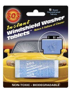 303 Products 230390 Windshield Wash 5 Tablet Card with Clip Strip, Pack of 12 Automotive