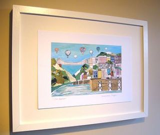 'clifton balloons' unframed print by emmeline simpson