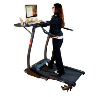 Exerpeutic 2000 WorkFit High Capacity Desk Station Treadmill  Exercise Treadmills  Sports & Outdoors