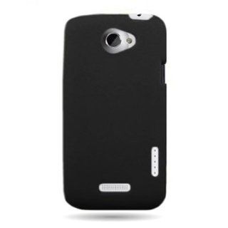 CoverON(TM) Silicone Gel Skin BLACK Sleeve Rubber Soft Cover Case for HTC ONE X (AT&T) [WCB724] Cell Phones & Accessories