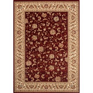 Woven Wilton Red Traditional Persian Rug (2.7 x 7'10) Runner Rugs