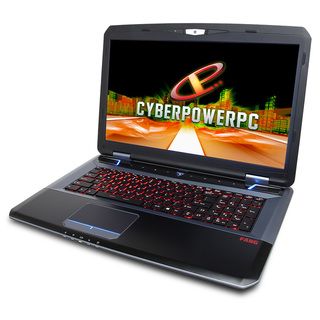 CyberpowerPC Fangbook AFX7 800 AMD A10 5750M AMD Radeon R9 M290X 120GB SSD 1TB HDD 16GB Win 8.1 17.3 inch Gaming Laptop CyberpowerPC Laptops