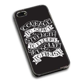Running Courage To Start iPhone Case (iPhone 5) Cell Phones & Accessories