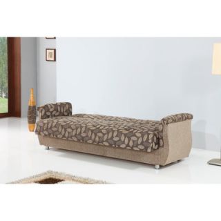 Beyan Signature Chestnut Sleeper Sofa