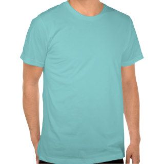 Plain Light Aqua American Apparel Men's T Shirt