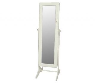 Gold & Silver Safekeeper Mirrored Jewelry Cabinet by Lori Greiner —
