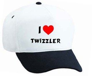 Baseball Cap with I Love Twizzler (first name/surname/nickname) Sports & Outdoors