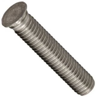 Press In Captive Stud, 303 Stainless Steel, Metric, M5 0.8 Threads, 25mm Overall Length, Pack Of 100