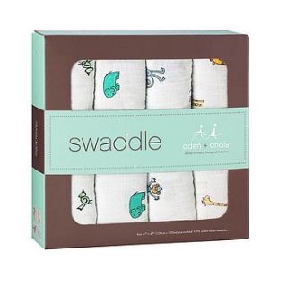 muslin swaddle pack of four by mamissima