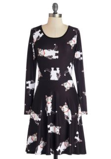 Not Just a Kitty Face Dress  Mod Retro Vintage Dresses