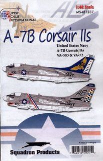 A 7 B Corsair II VA 303, VA 72 (1/48 decals) Toys & Games