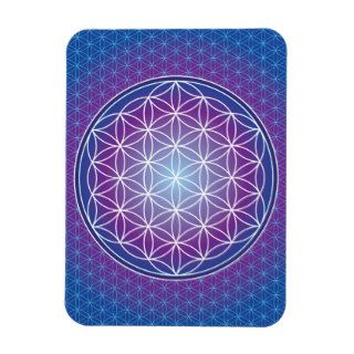 FLOWER OF LIFE RECTANGLE MAGNETS
