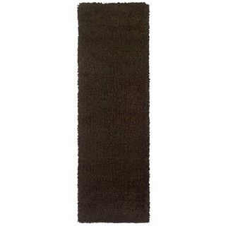 Manhattan Brown Area Rug (2'3 x 7'9) Style Haven Runner Rugs