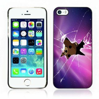 ARTCASES CollectionsTM Black Hard Back Case for Apple iPhone 5 & 5S ( Pedobear Peeking ) Cell Phones & Accessories