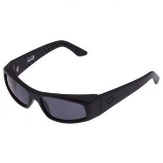 SPY MCGRATH Sunglasses MC Matte Black with Grey Lens NEW Clothing
