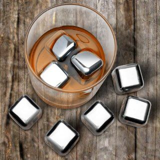 Stainless Steel Ice Cubes Ice Cube Molds Kitchen & Dining