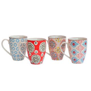 bohemia mugs by idyll home ltd