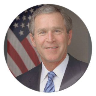 George W. Bush Plate
