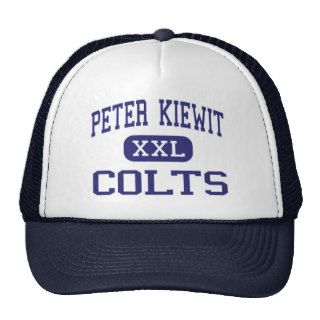 Peter Kiewit Colts Middle Omaha Nebraska Mesh Hat