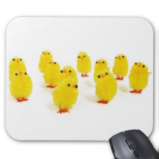 Chick magnet chillin with my peeps funny photo mouse pads