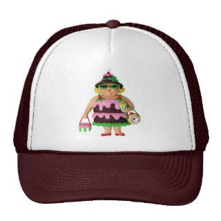 Cake Woman Mesh Hat