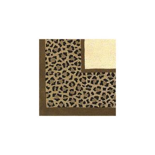 KAS Oriental Rugs Sahara Leopard Animal Print Rug