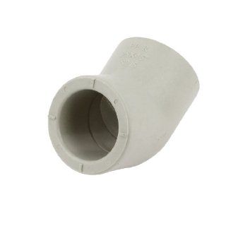 25mm Dia 45 Angle Degree Elbow PP R Pipe Fittings Adapter Connector