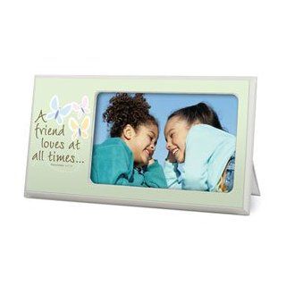 Sweet Words Green Picture Frame A Friend Loves You At All Times   Single Frames