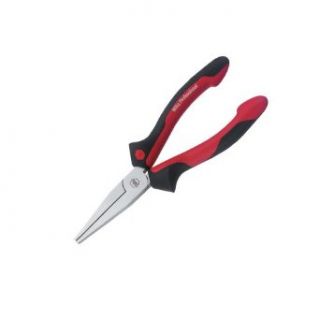 Wiha 32931 6.3 Inch Long Flat Nose Pliers with ComfortGrip Handle   Needle Nose Pliers  