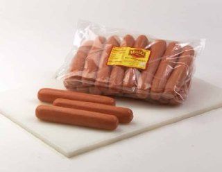 Miller's Skinless Polish Sausage   6" 4/1   10 LB Package  Grocery & Gourmet Food