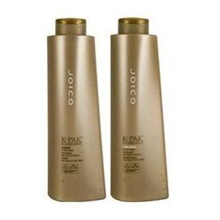 Joico K pak Shampoo and Conditioner Liter Duo 33.8 oz Set  Beauty