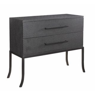 Gails Accents Modern Bling Sparkle 2 Drawer Chest