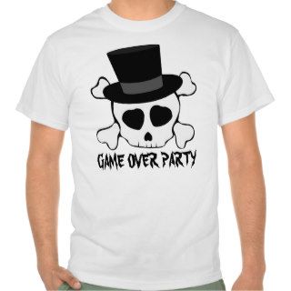 FUNNY GROOM,GAME OVER PARTY TEES