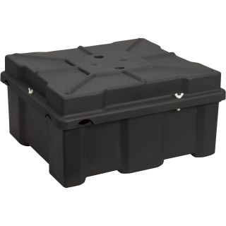 Moeller Marine Battery Storage Box — Twin 8D Battery Capacity, Model# 042211  Marine Batteries