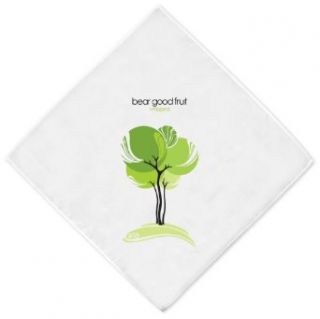 Wrag Gear Handkerchief Collection Bear Good Fruit (White fabric, 17"x17") at  Mens Clothing store