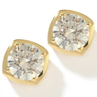 Victoria Wieck 3ct Absolute™ Round Stone Stud Earrings