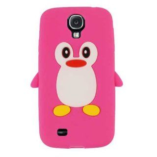 Cell Armor SAMGS4 NOV C14 MA Hybrid Case for Samsung Galaxy S4   Retail Packaging   Magenta Penguin Cell Phones & Accessories