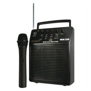 Nady Wa 120 Ht/a (115) Portable Vhf Wireless Pa System With Cardioid Dynamic Microphone Musical Instruments