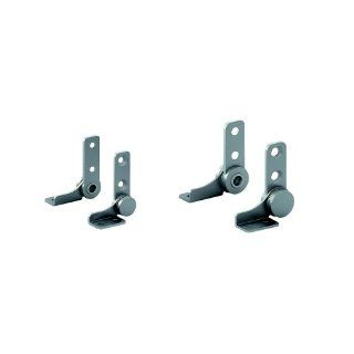 Friction Hinge, 430 Stainless Steel, 1" Leaf Height, 2 1/16" Open Width, 17.7 lbs/in Torque (Pack of 1) Stop Hinges