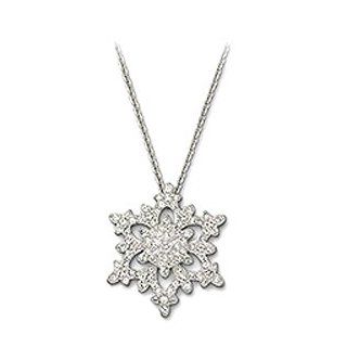 Swarovski Crystal Penelope Snowflake Pendant Jewelry