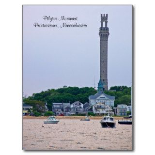 Pilgrim Monument Provincetown MA  Postcard