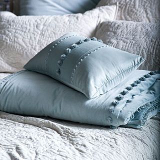 isadora powder blue comforter throw by bianca lorenne fine linens